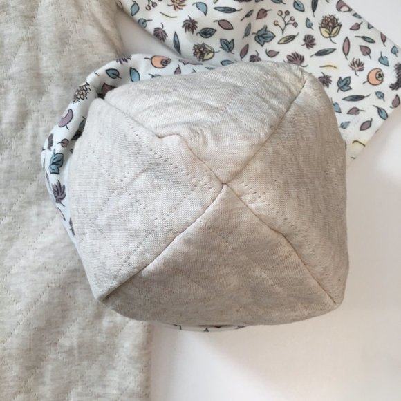 Dylan & Abby NEW Baby Girl 3 Piece Set Bunny Overalls Top Hat Size 6 to 9 Months - Picture 12 of 17